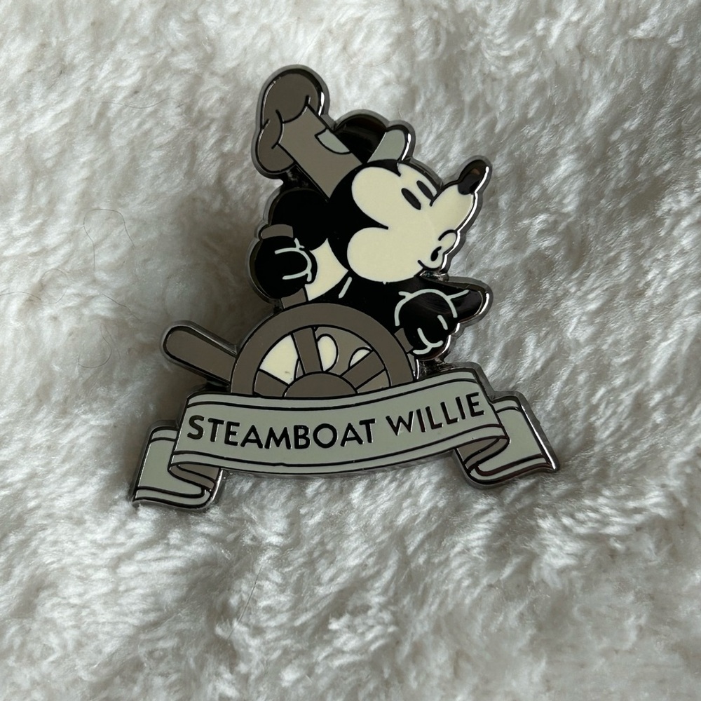 Disneys Mickey Steamboat Willie Pin